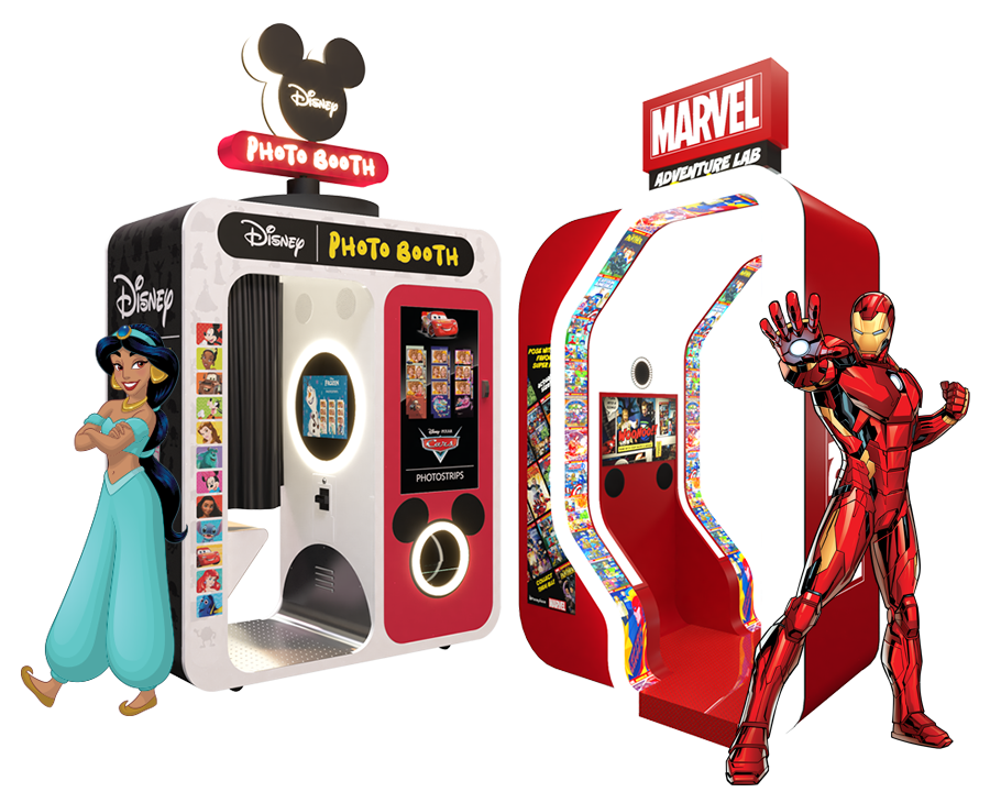 Marvel-Adventure-Lab-Disney-Photo-Booth-Apple-Industries Marvel Adventure Lab and Disney Photo Booths by Apple Industries
